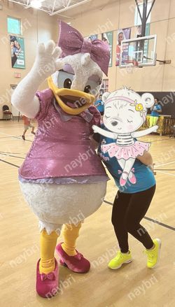 Daisy and Minnie Pink Mascot Costumes - $650 Each