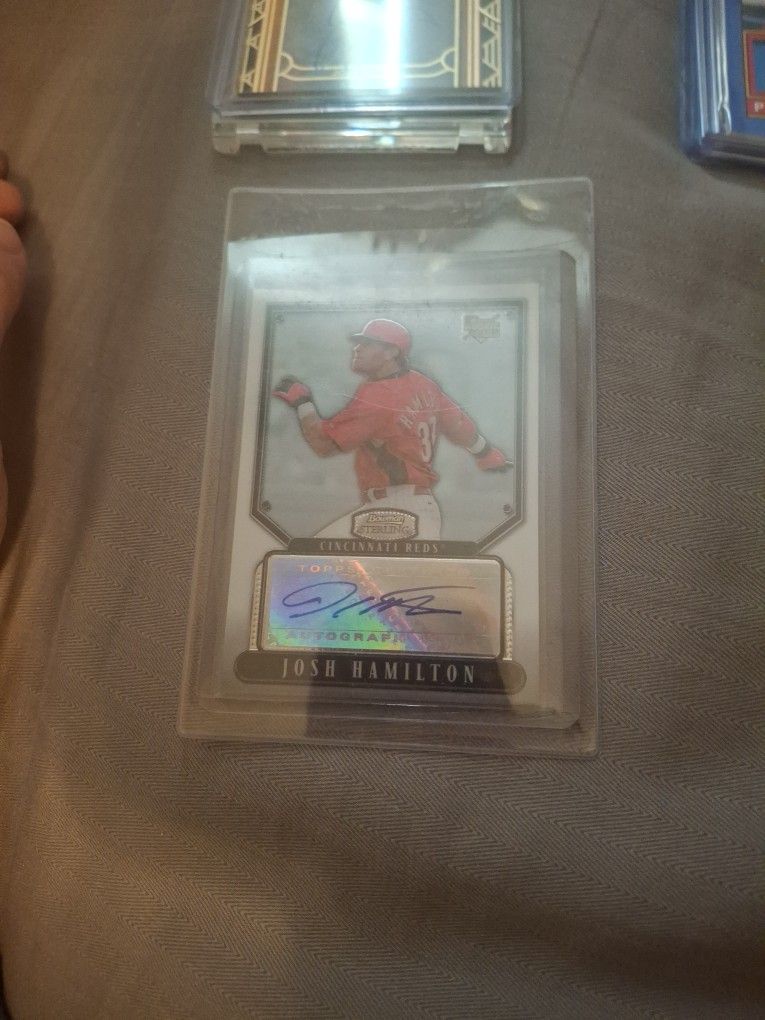 2007 Bowman Sterling *Josh Hamilton* Rookie Autograph 