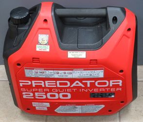 Predator Super Quite 2500w Inverter Generator