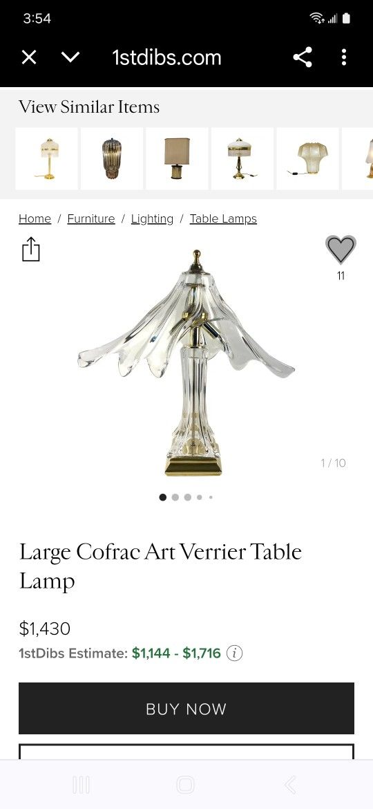 Versace Mansion Estate Crystal France Lamp Magnificent Bought At Estate Versace Mansion Sale Over 20 Years Ago $300 Takes It Aventura Hurry Moving