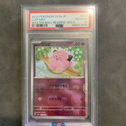 PSA 10 Clefairy Masterball JP