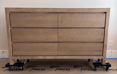 Voyage Natural Wood 6-Drawer Dresser By Nate Berkus + Jeremiah Brent | Solid Hardwood