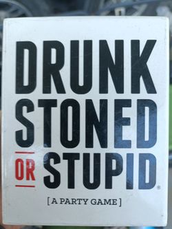 Drunk Stoned or Stupid Party Card Game
