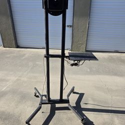 Portable Rolling TV stand Heavy Duty 