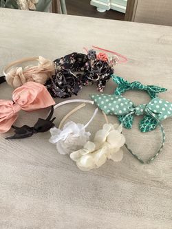 Girls hair accessories school/special occasion $5 for all