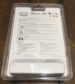 Adesso iMouse E60 Wireless Mouse