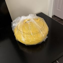 Yellow Decorative Bowl 
