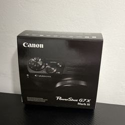 Canon Powershot G7X MK III