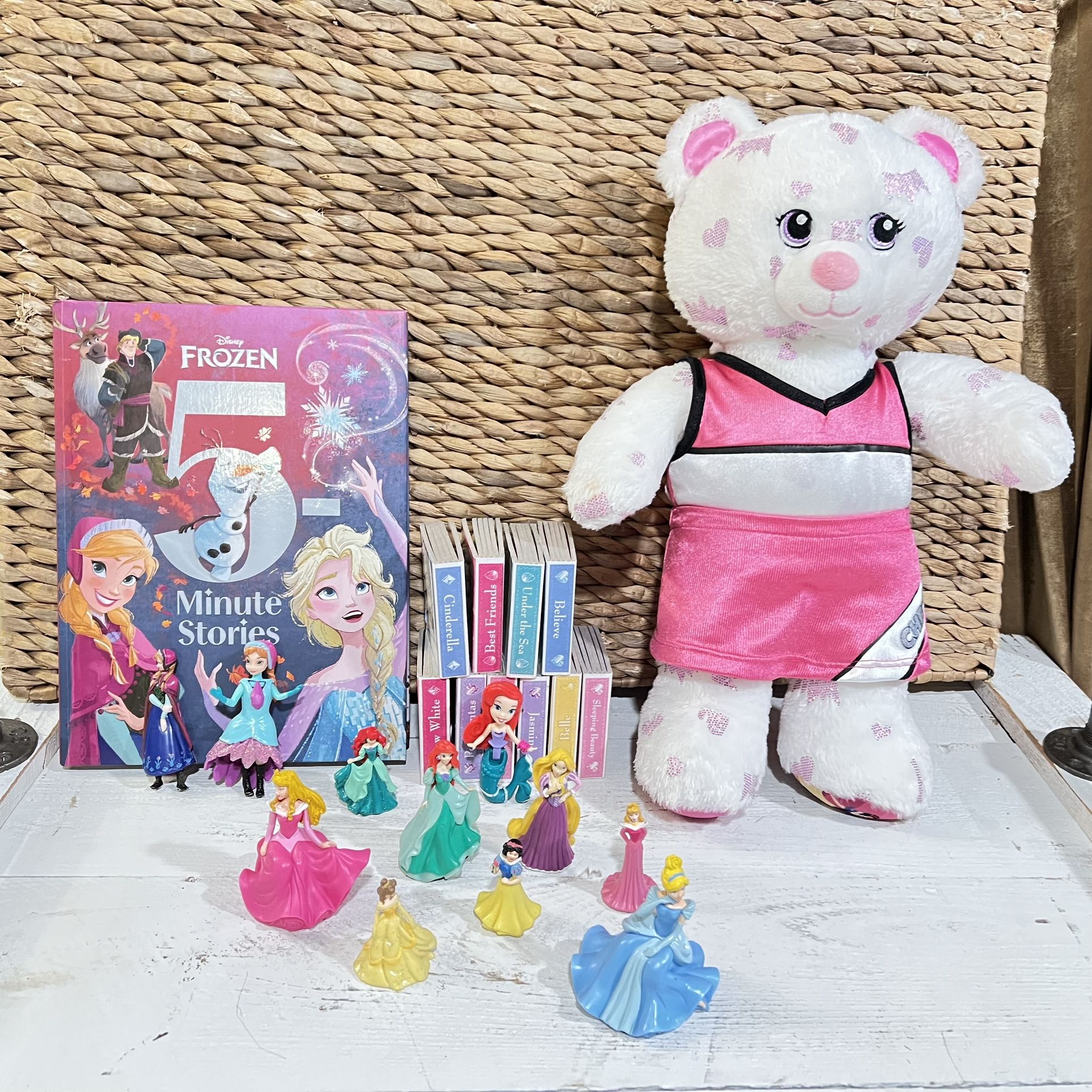 Disney princes Lot LimitedEdition BuildABear DisneyPrincess