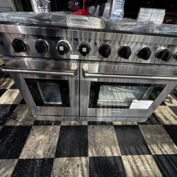 Thor 6 Burner With Griddle And Double Oven 