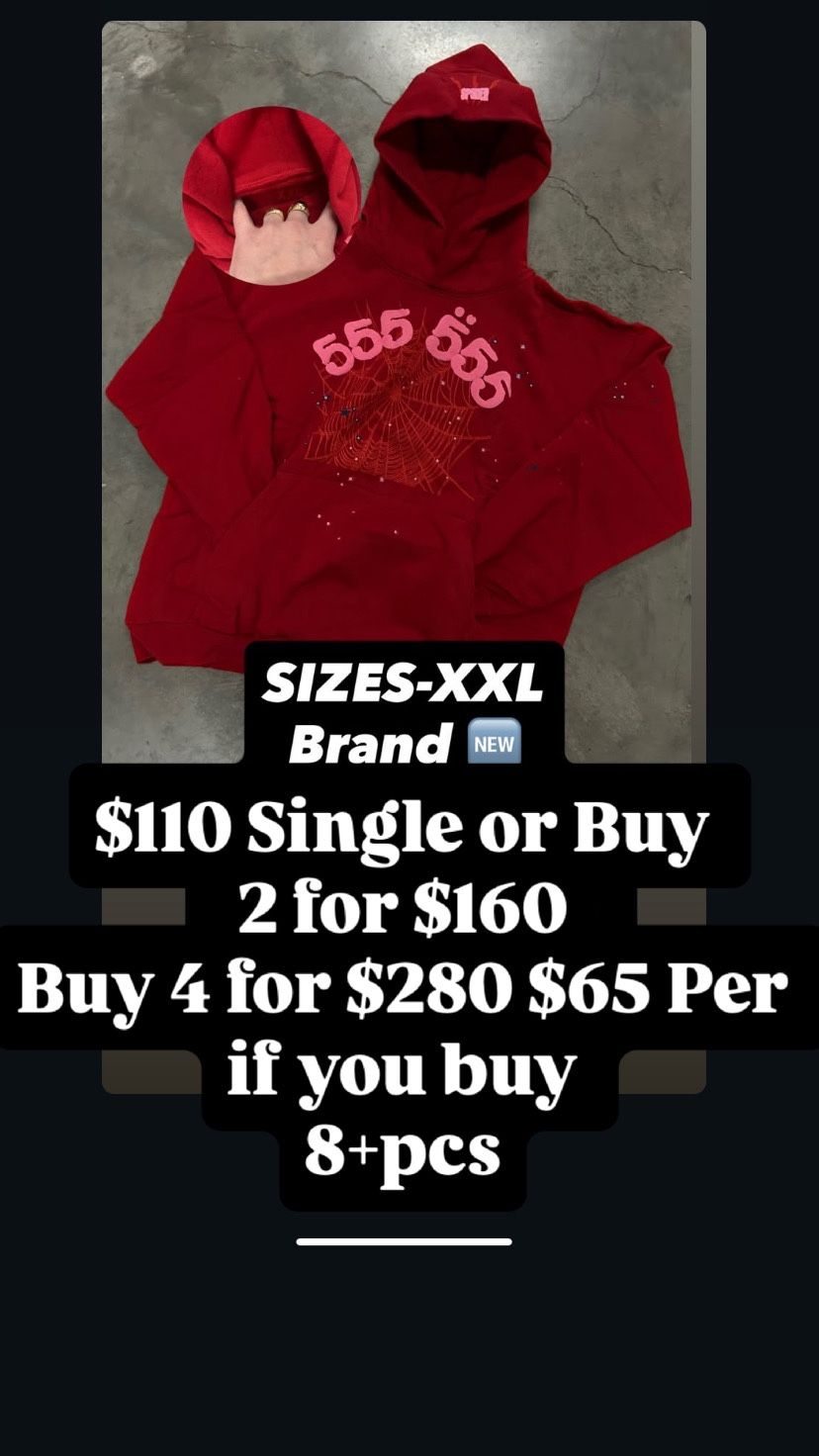 Red Sp5der Hoodie