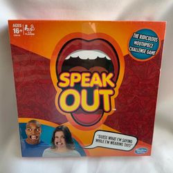 Hasbro Speak Out Board Game  New 