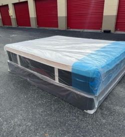 🔥 12 Inches Queen Size Mattress Set Plush PillowTop – Brand New –  Same Day Delivery Available 🚚