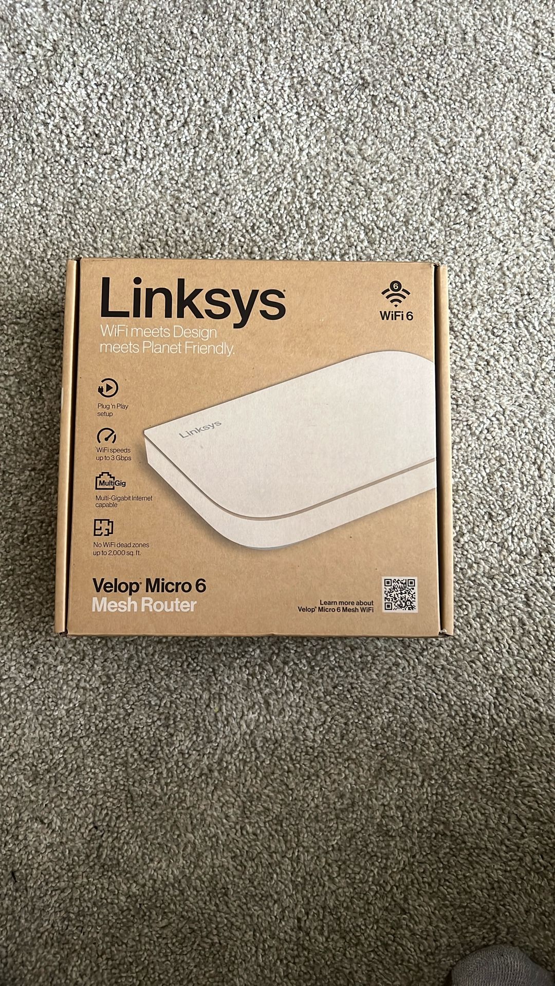 Linksys Velop Micro 6 Mesh Router