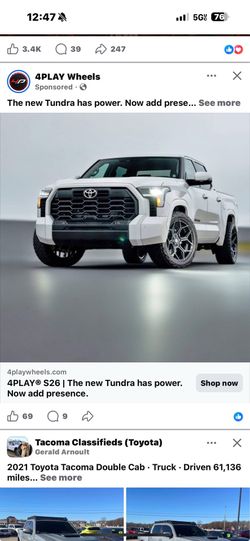20’ 4play wheels