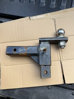 Heavy Duty adjustable trailer hitch ball mount 2”