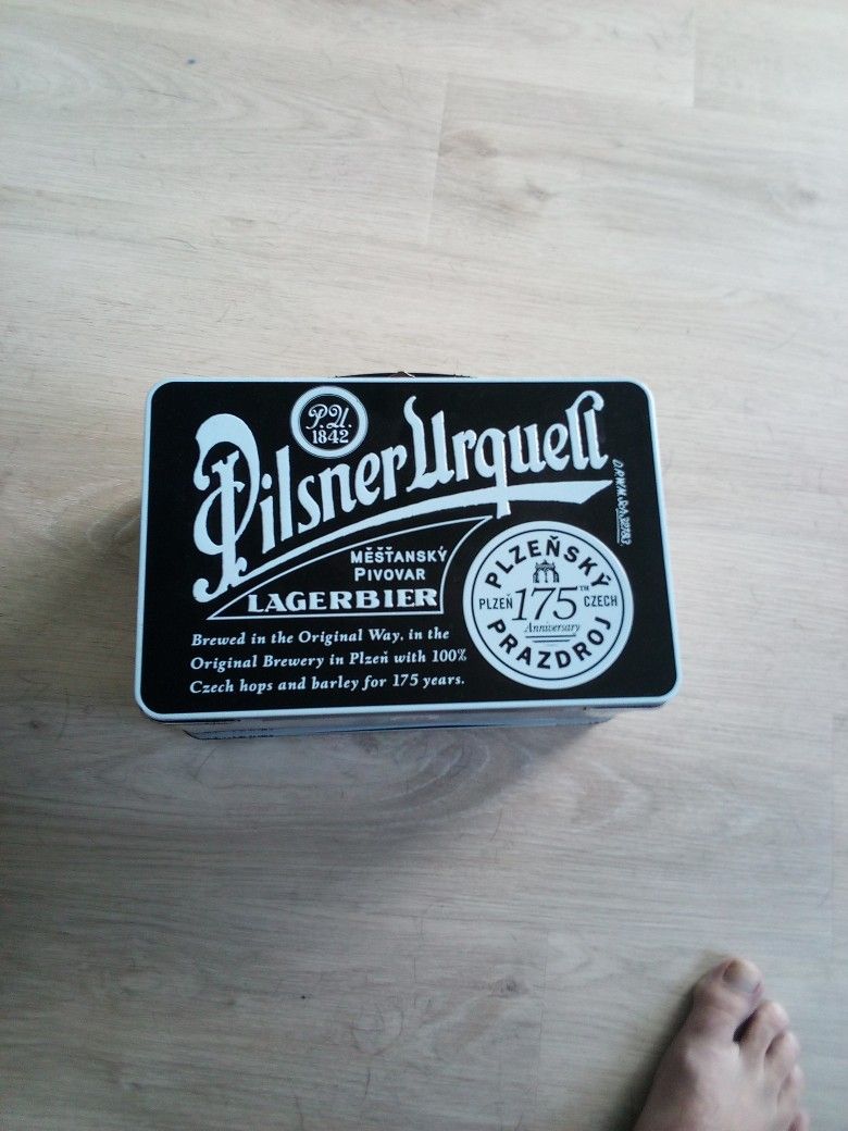 Pilsner Urquell Metal Lunchbox