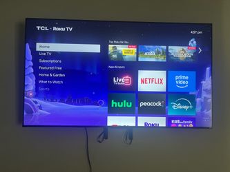 65 INCH ROKU TV! remote included