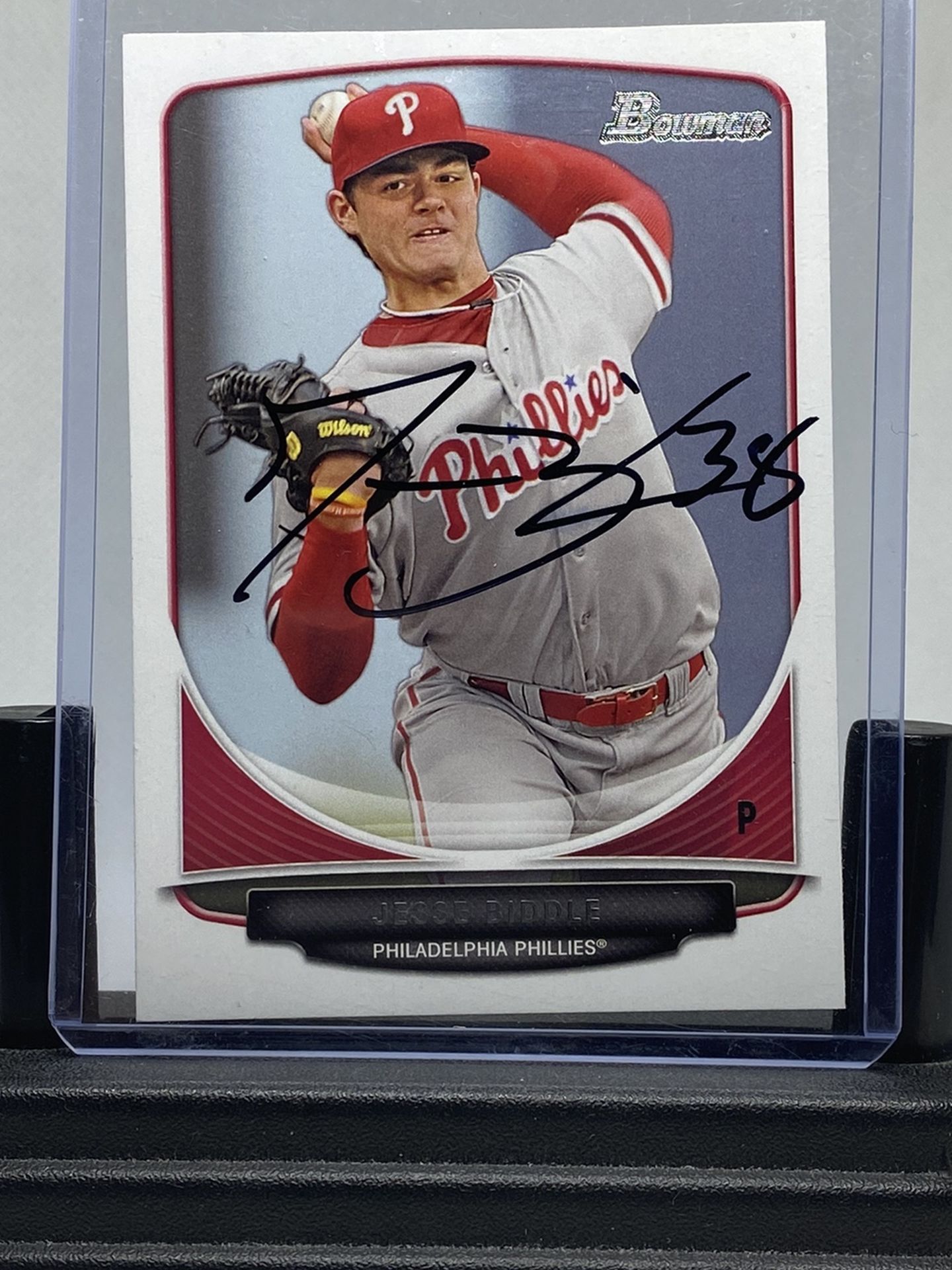 Jesse Biddle 2013 Topps Autograph “Bowman” Rookie Card #TP-6