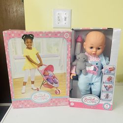 jogging stroller for a toy doll! With A Doll 
