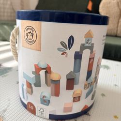 Speedy Monkey Wooden Building Blocks 50 Pcs