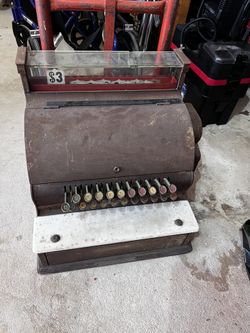 antique NCR NATIONAL CASH REGISTER 1920s model 736