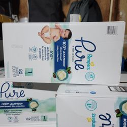 Pampers Pure Size 1 Diapers