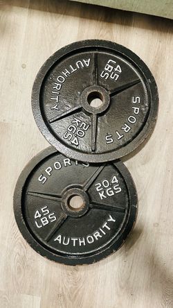 45 lb Olympic Weight Plates Pair