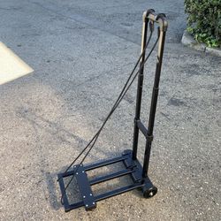 Folding Compact Hand Truck 220 lbs Heavy Duty Dolly Cart Utility Cart