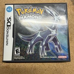 Pokemon Diamond Version Nintendo DS Case Only 