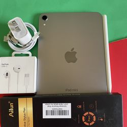 Apple Ipad Mini 7th Generation (Newest 2024 / A17 pro chip) 128GB with pen, case & Accessories (256GB $529)
