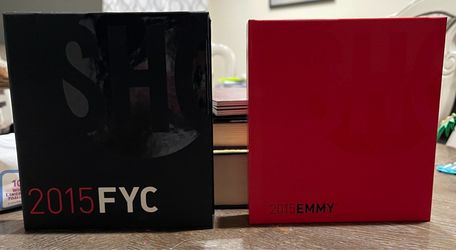 SHOWTIME 2015 FYC EMMY Box Set - Black Slipcase + Red Box - 9 DVDs Homeland / The Affair / Penny Dreadful / Shameless