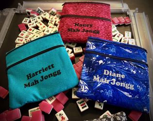 NEW Personalized Mah Jongg Bag