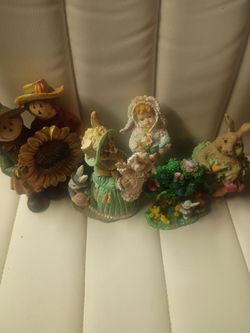 Holiday Resin Figurines