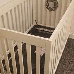 Crib, Changing Table, Dresser, Mirror