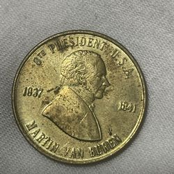 Martin Van Buren eighth president commemorative coin