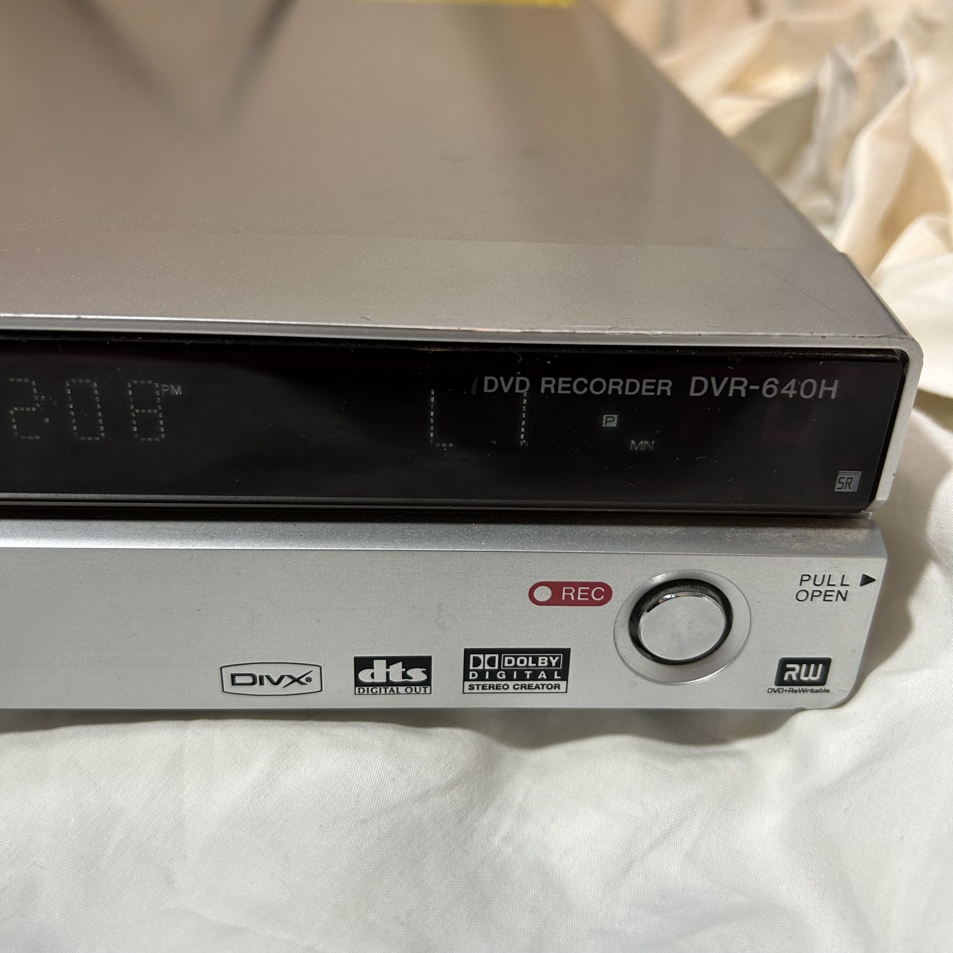 Pioneer DVR-640H DVR