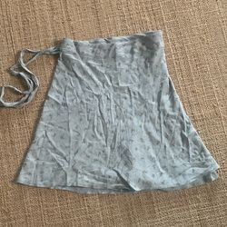 Brandy Melville floral wrap skirt