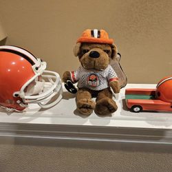 NFL Browns Collectible Set of 3  