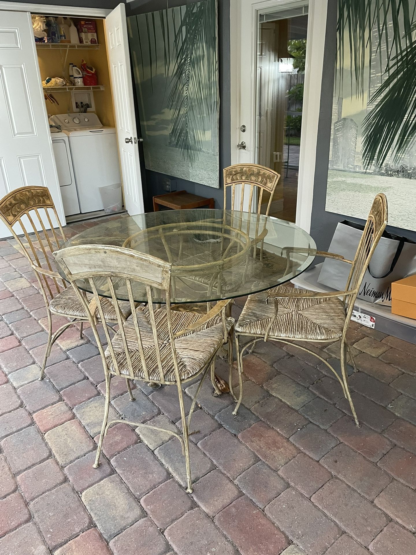 Dining Table And 4 Chairs