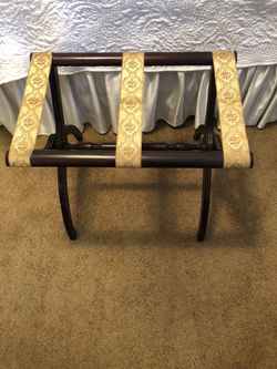 Antique Suitcase Holder…$20.00