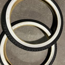 Lowrider bike tires 20”