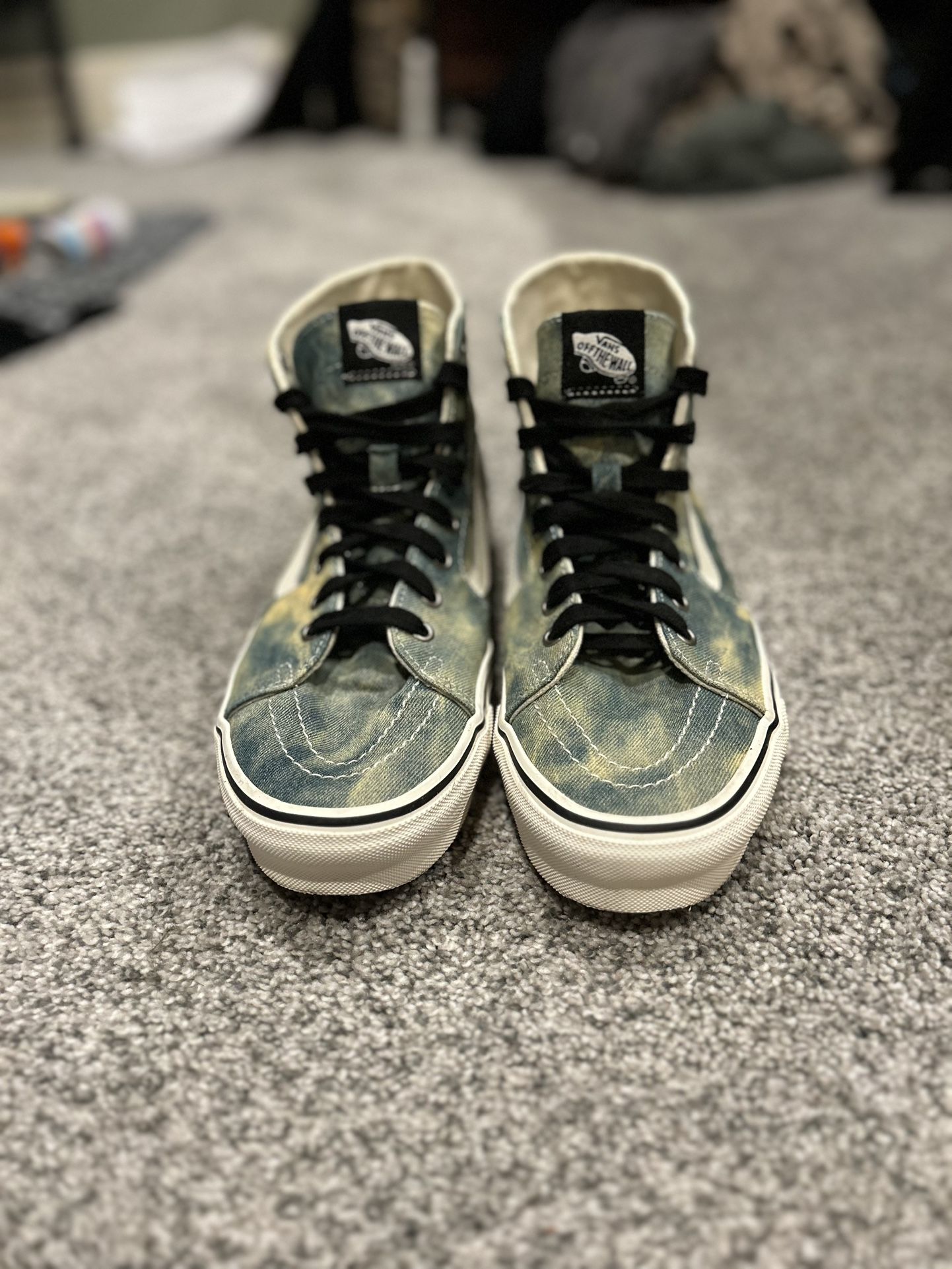 Denim Skull Vans