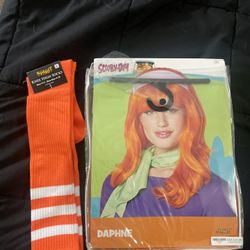 Daphne Scooby Doo Wig And Socks
