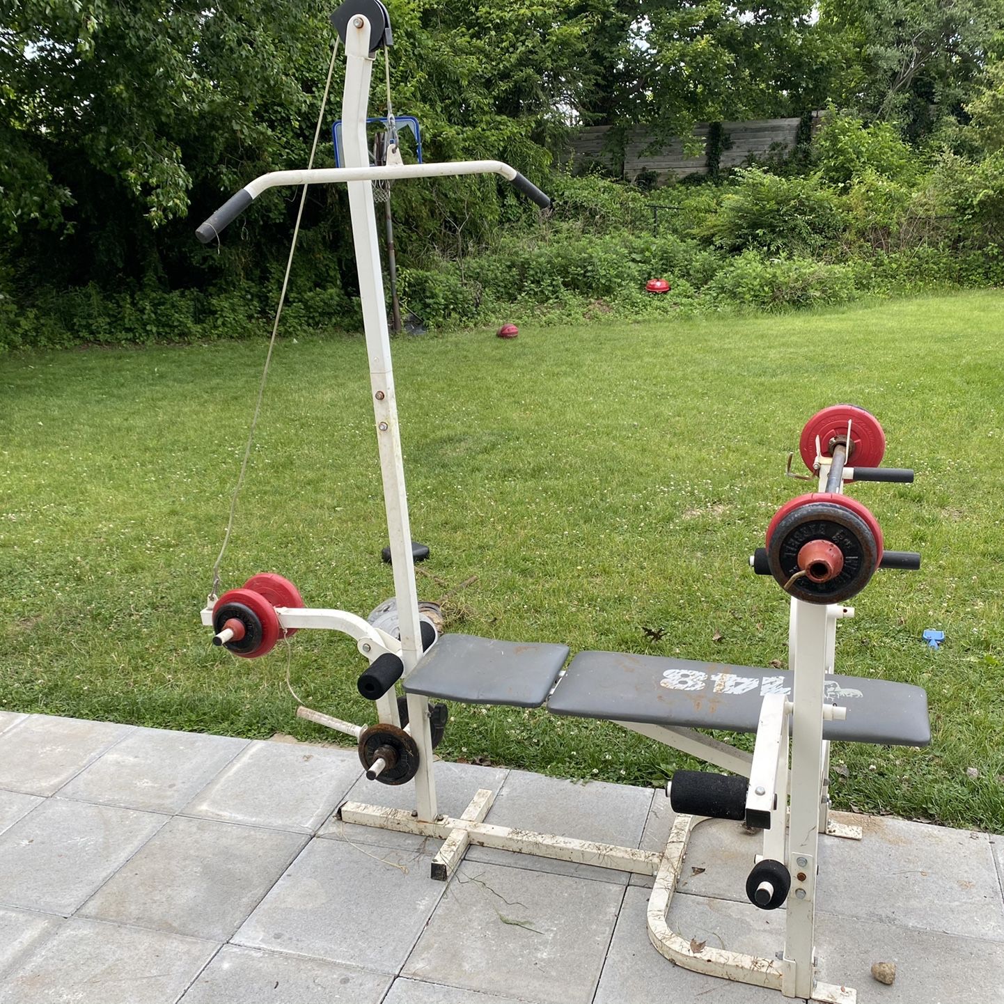 Bench Press With All The Weights