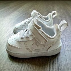 Nike Court Borough Low Recraft Toddler White Shoes Size 5C DV5458-106