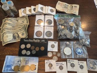Vintage Coin Collecction with Silver