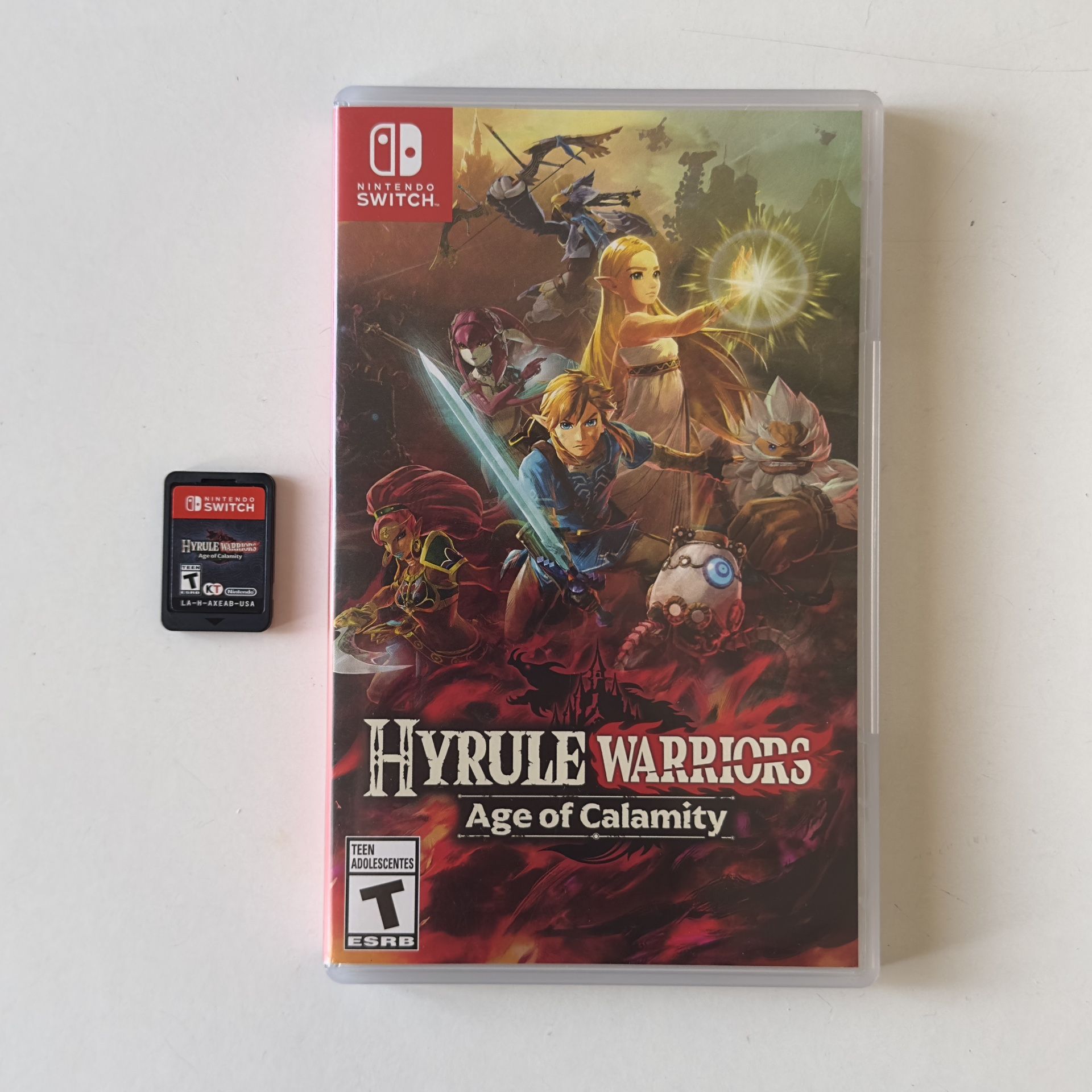 Hyrule Warriors: Age Of Calamity - Nintendo Switch - Legend Of Zelda - Complete With Box