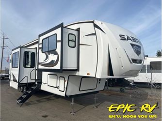 2025 Forest River Sabre M-36DBB MSRP: $69,888 Sales Price: $57,950* Savings Of: $11,938