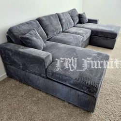 New Dark Gray Sectional